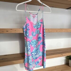 Lilly Pulitzer “Shell Me Something Good” print dress - size XS